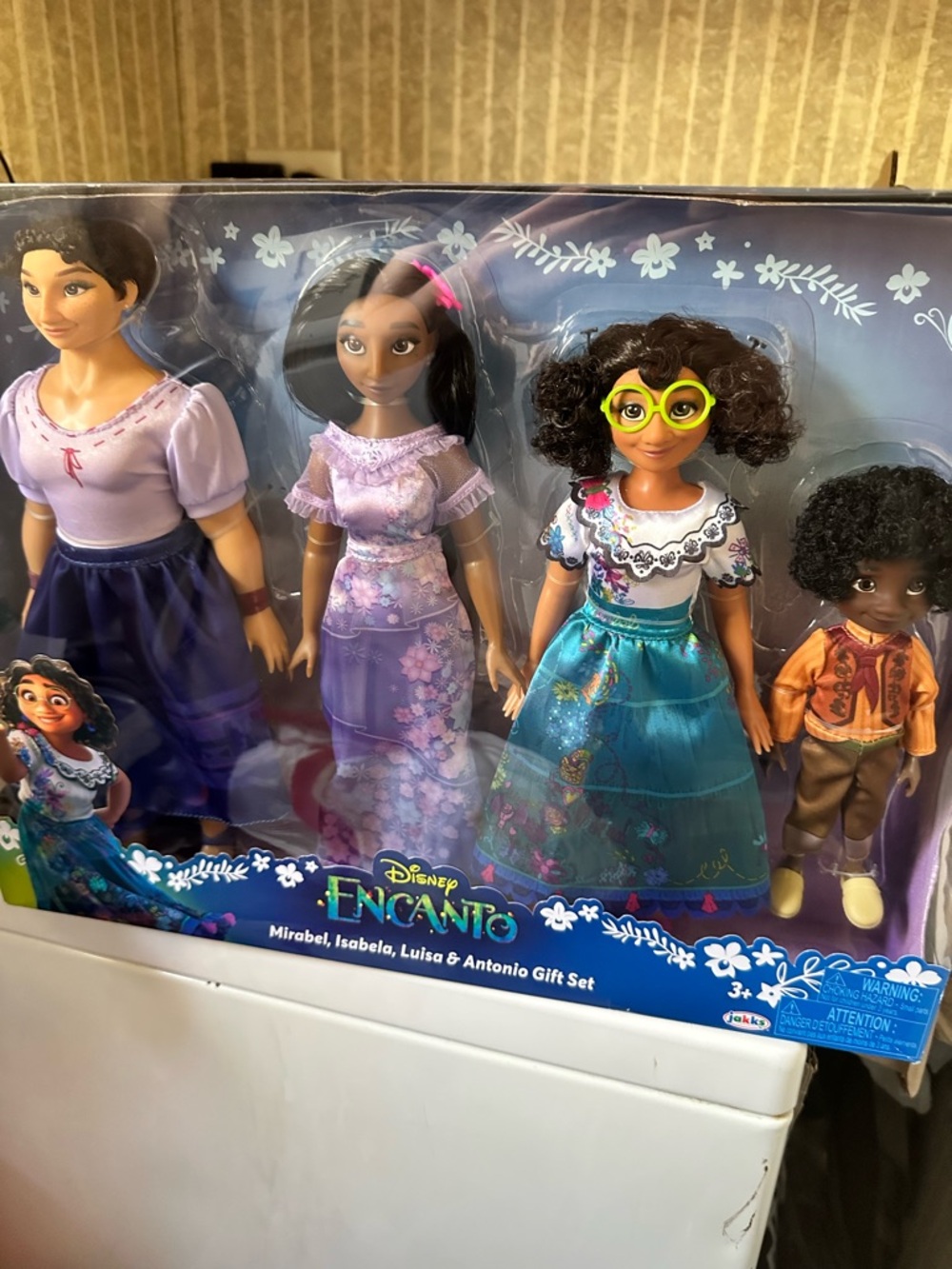 Disney Encanto Doll Set with Purple, Teal & Yellow Accents